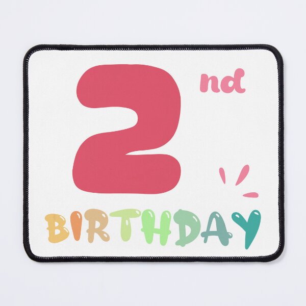Item preview, Happy 2nd Birthday designed and sold by SimpleP.