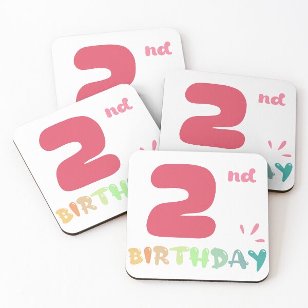 Item preview, Happy 2nd Birthday designed and sold by SimpleP.