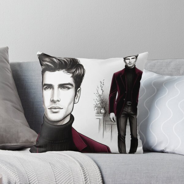 Item preview, Grayson Beauregard - Character Artwork - Hot Guy designed and sold by AmberRoseWrites.