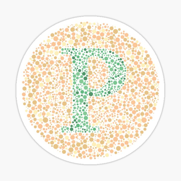 Vista previa del artículo con la obra «Letra de prueba de ojo "P"», diseñado y vendido por Cornea-Designs.