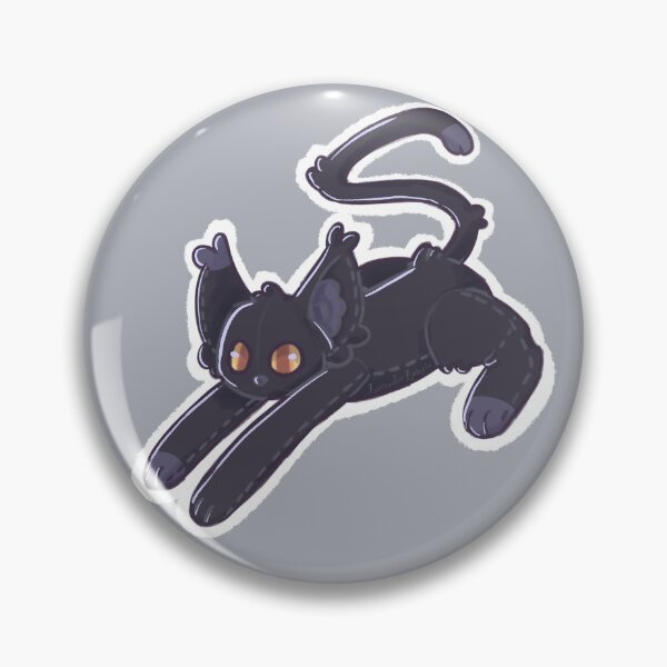 Item preview, Black Cat Plushie Stuffie designed and sold by LavanderLumien.