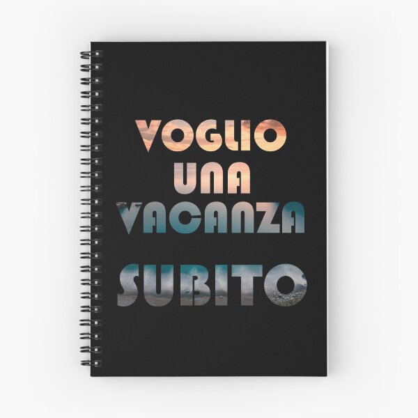 Item preview, Voglio una vacanza subito designed and sold by VanillaCream1.