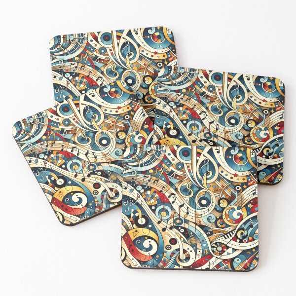 Item preview, Symphony in Swirls: A Musical Note Journey designed and sold by FarBeyound.