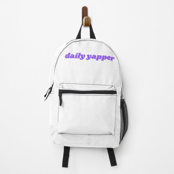 Item preview, daily yapper, purple design designed and sold by ChiWellness Shop.