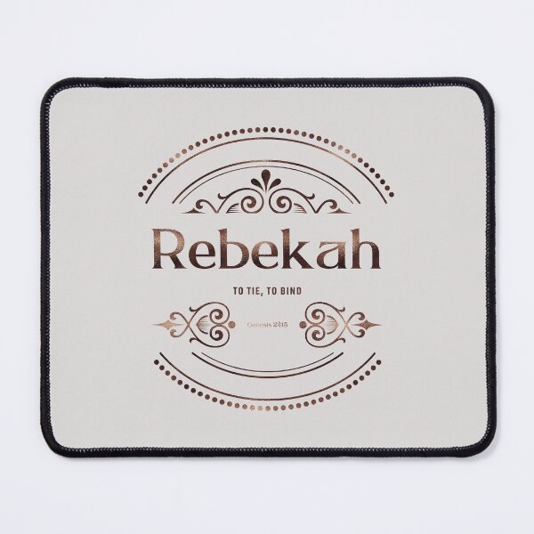 Item preview, Rebekah | Genesis 24 15 | To Tie To Bind | Christian Name with Biblical Meaning For Girl | Christian Name Collection designed and sold by Blessed Be Your Name.