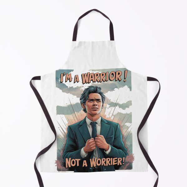 Item preview, I'M a warrior! Not a worrier! designed and sold by JonathanP514.