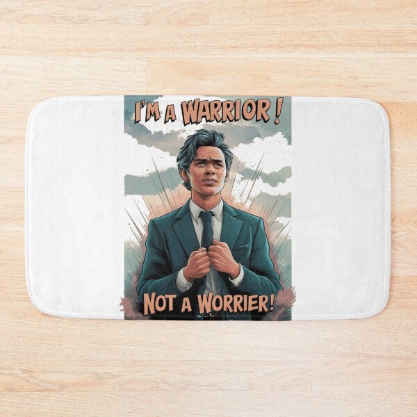 Item preview, I'M a warrior! Not a worrier!  designed and sold by JonathanP514.