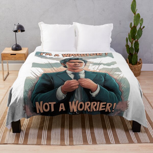 Item preview, I'M a warrior! Not a worrier! designed and sold by JonathanP514.