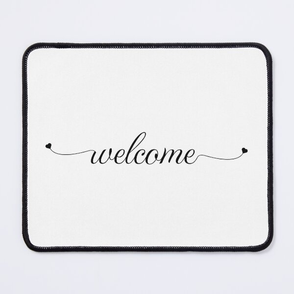 Item preview, Welcome text word design art designed and sold by YourChoiceArt.