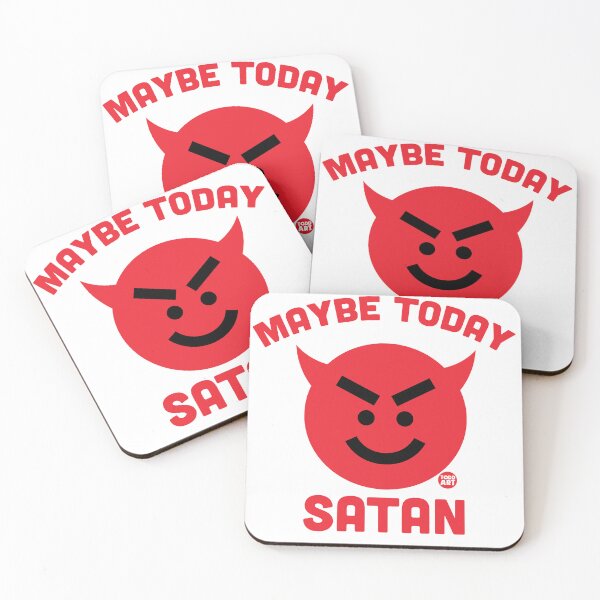 Item preview, MAYBE TODAY SATAN designed and sold by TODD GOLDMAN.