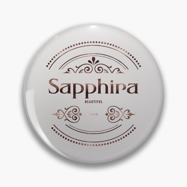 Item preview, Sapphira | Acts 5 1 | Beautiful | Christian Name with Biblical Meaning For Girl | Christian Name Collection designed and sold by Blessed Be Your Name.