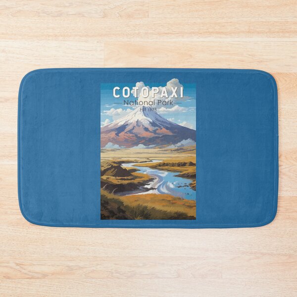 Item preview, Cotopaxi National Park Ecuador Travel Art Vintage designed and sold by KrisSidDesigns.