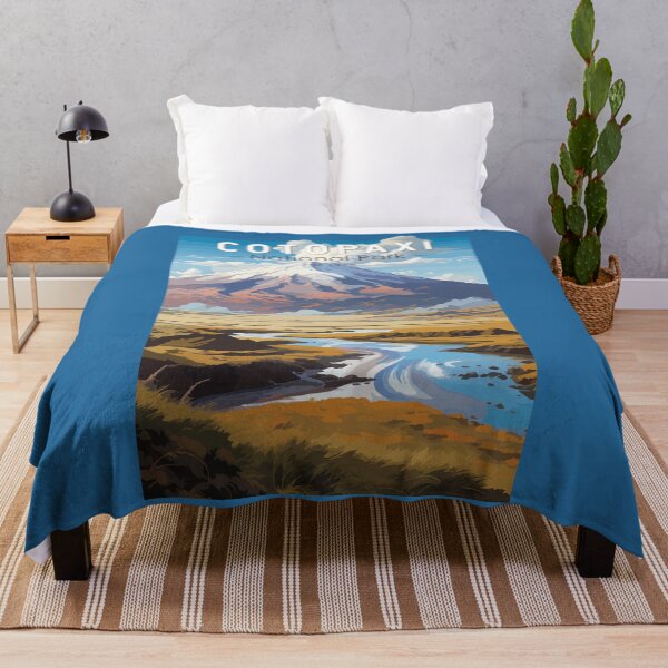 Item preview, Cotopaxi National Park Ecuador Travel Art Vintage designed and sold by KrisSidDesigns.