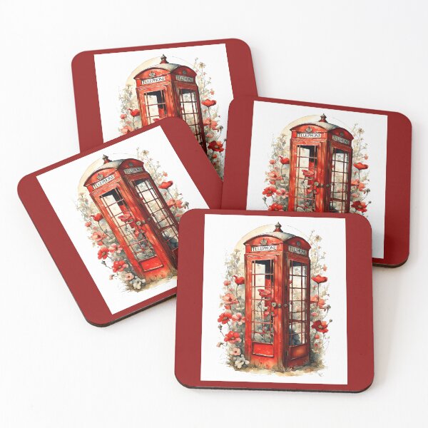 Item preview, London telephone box designed and sold by cathygwen.