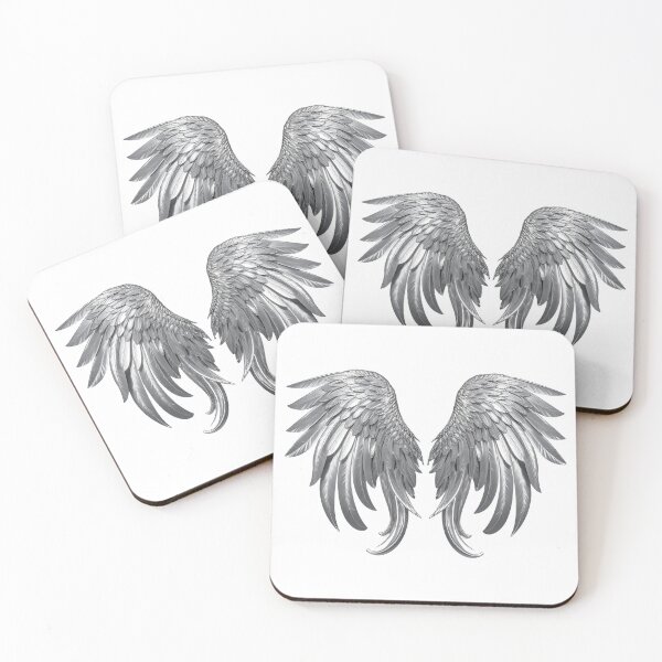 Item preview, Silver Angel Wings  designed and sold by SideKickCreates.