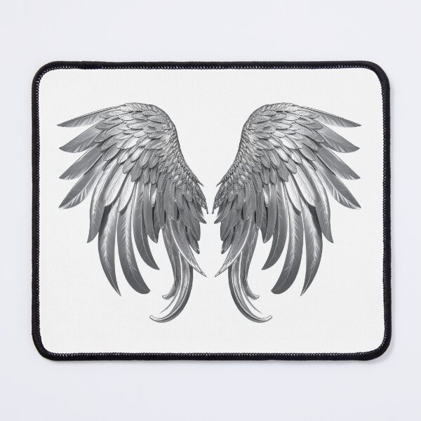 Item preview, Silver Angel Wings designed and sold by SideKickCreates.