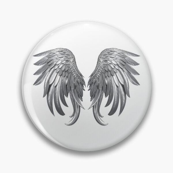 Item preview, Silver Angel Wings  designed and sold by SideKickCreates.