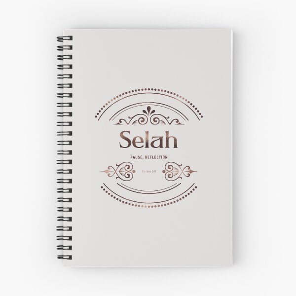 Item preview, Selah | Psalms 3 2 | Pause Reflection | Christian Name with Biblical Meaning For Girl | Christian Name Collection designed and sold by Blessed Be Your Name.
