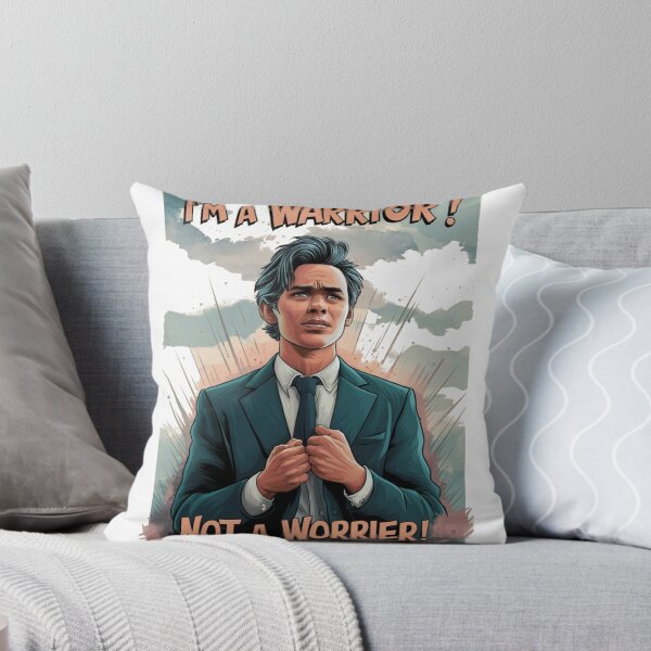Item preview, I'M a warrior! Not a worrier!  designed and sold by JonathanP514.