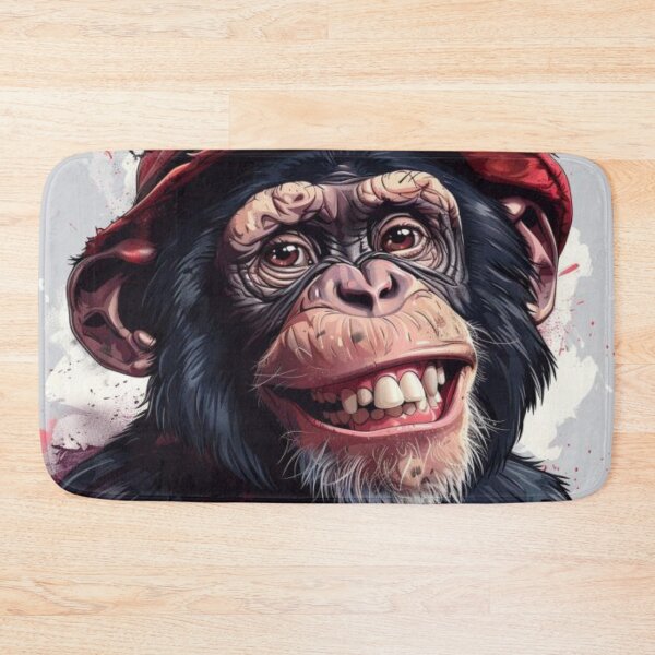 Item preview, Contented Gibbon, Joyful Primate Tee, Excited Marmoset Gift  designed and sold by Terry-Salsa.