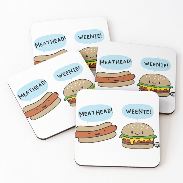 Item preview, MEATHEAD WEENIE HOT DOG BURGER designed and sold by TODD GOLDMAN.