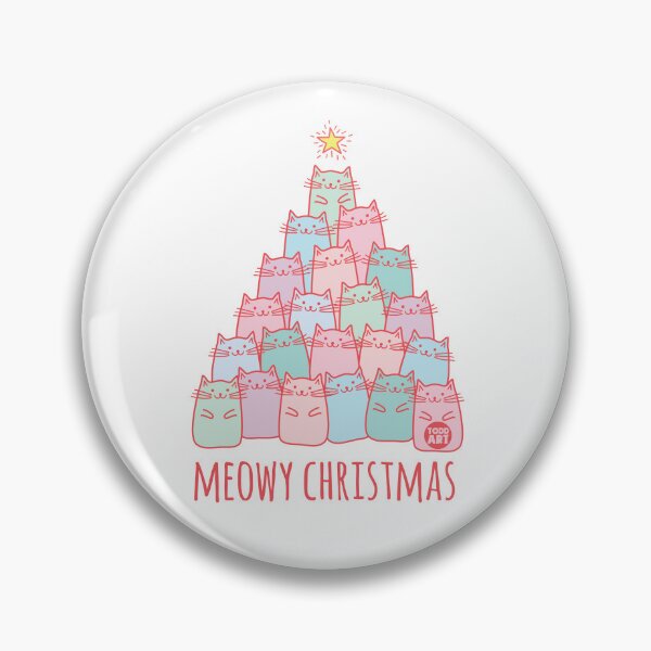 Item preview, MEOWY CHRISTMAS CATS designed and sold by TODD GOLDMAN.