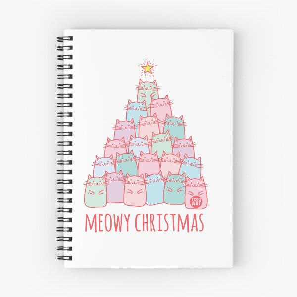 Item preview, MEOWY CHRISTMAS CATS designed and sold by TODD GOLDMAN.