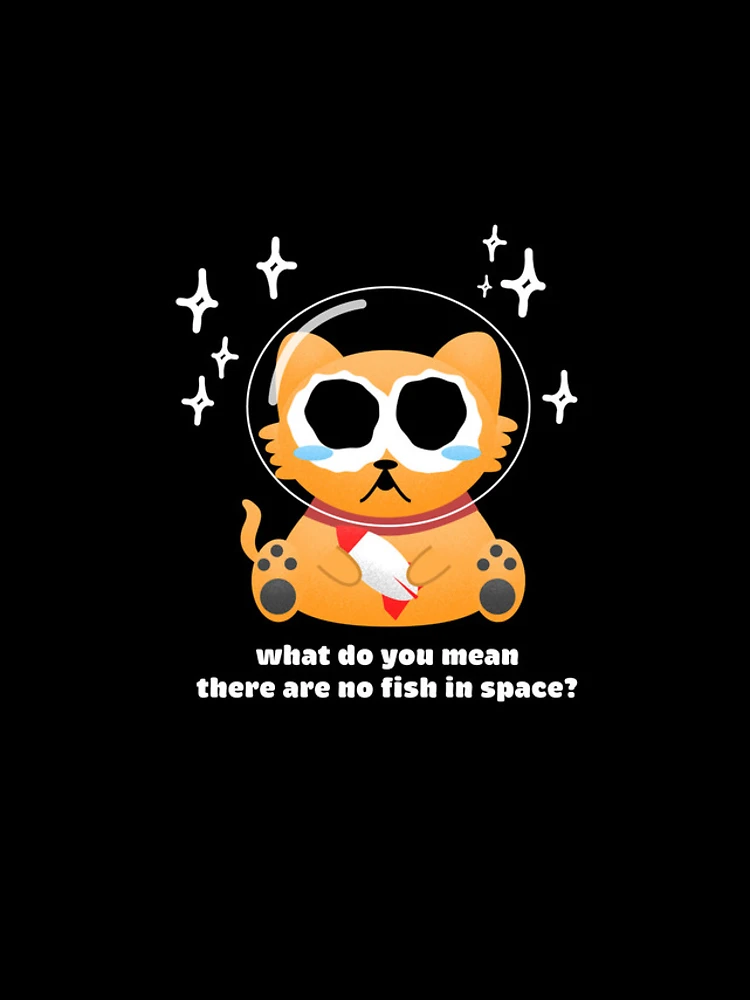 Thumbnail 4 of 4, iPhone Case, No Fish In Space designed and sold by Existential Sherbert.