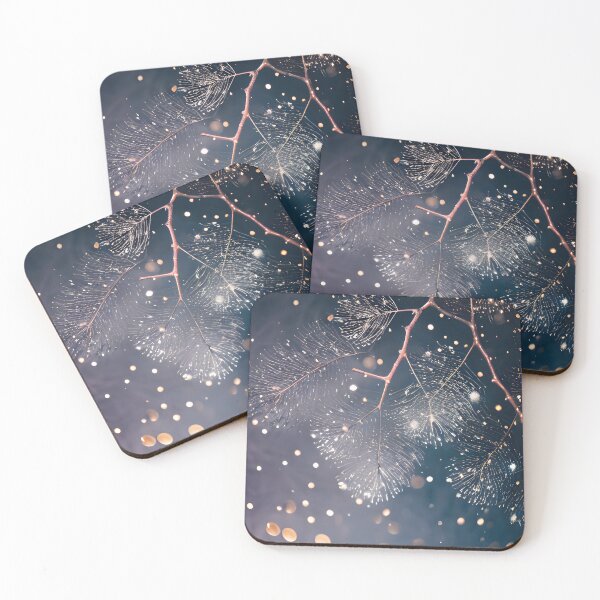 Item preview, Printed image of sparkling magical trees v4 designed and sold by JaReVa.