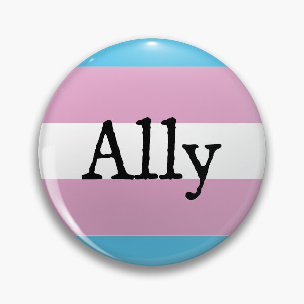 Item preview, Trans flag pride ally designed and sold by KAgraphic.