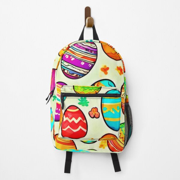 Item preview, Cheerful Easter Egg Cartoons designed and sold by Health And Fitness Posts e-Store.