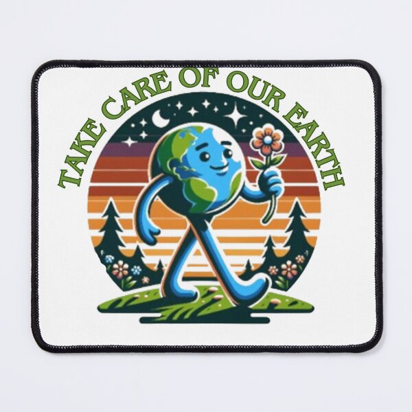 Item preview, take care of our earth designed and sold by DesignNadine.