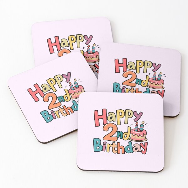 Item preview, Happy 2nd Birthday designed and sold by Itsheartshop.