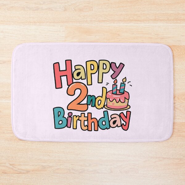 Item preview, Happy 2nd Birthday designed and sold by Itsheartshop.