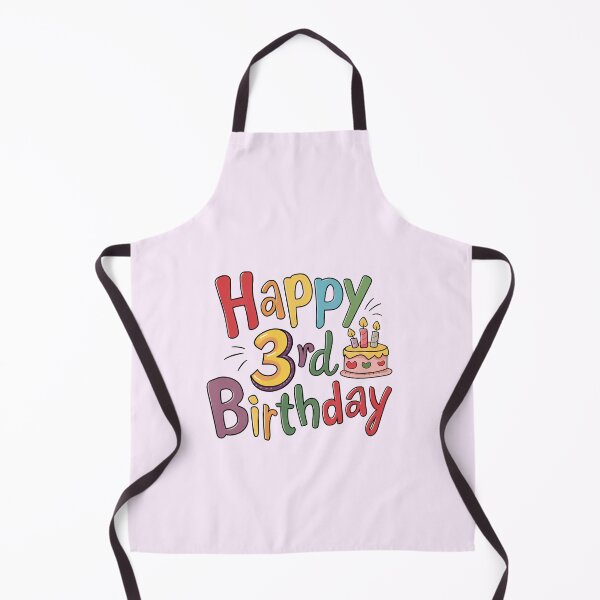 Item preview, Happy 3rd Birthday designed and sold by Itsheartshop.