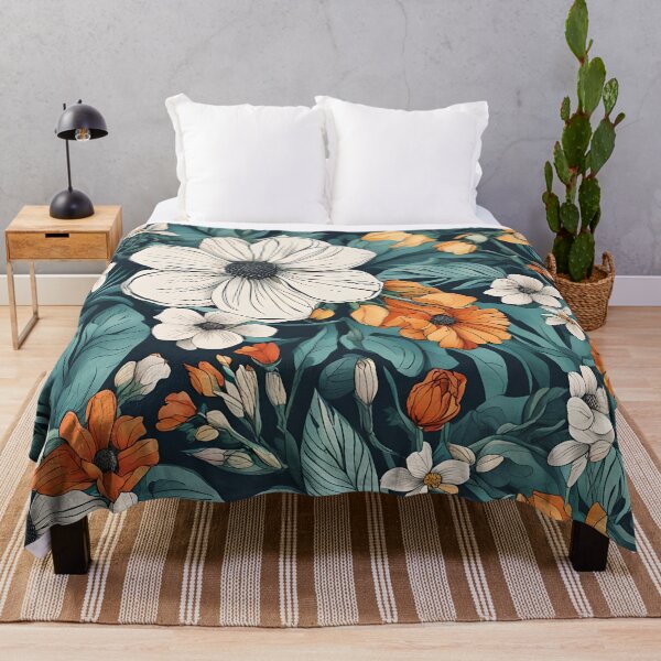 Item preview, Great waves of florals. designed and sold by murielsfaith.