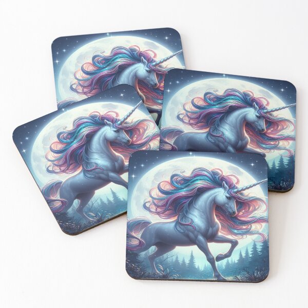 Item preview, mystic woods creature unicorn designed and sold by Dominika Farkašová.