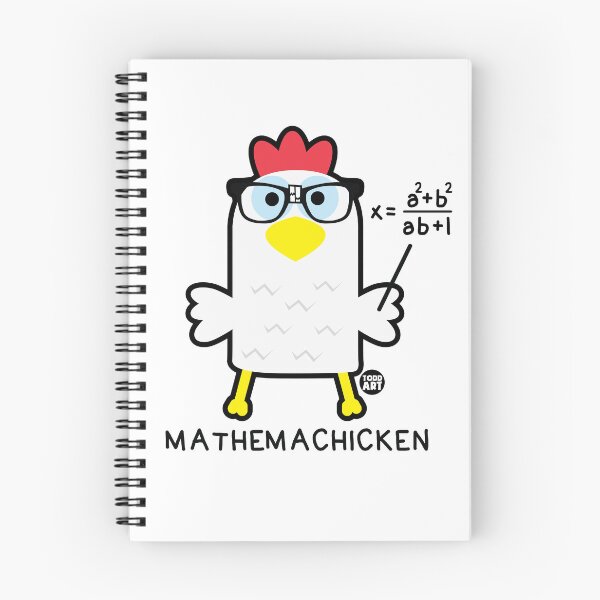 Item preview, MATHEMACHICKEN sticker designed and sold by TODD GOLDMAN.