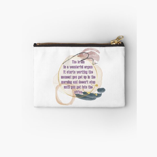 Item preview, The brain is a wonderful organ: it starts working the moment you get up in the morning and doesn't stop until you get into the office designed and sold by UnCoverDesign.