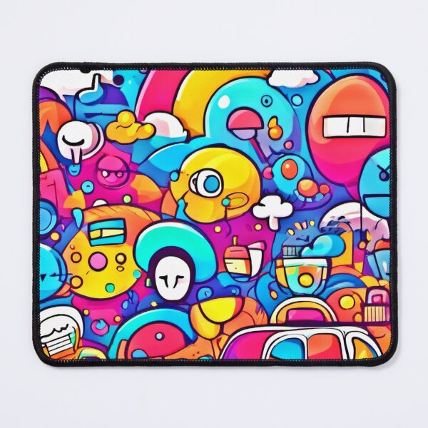 Item preview, Vibrant Playful Cartoon Design designed and sold by Health And Fitness Posts e-Store.