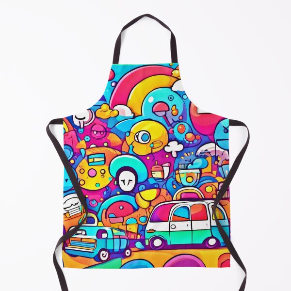 Item preview, Vibrant Playful Cartoon Design designed and sold by Health And Fitness Posts e-Store.