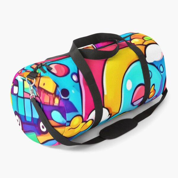 Item preview, Vibrant Playful Cartoon Design designed and sold by Health And Fitness Posts e-Store.