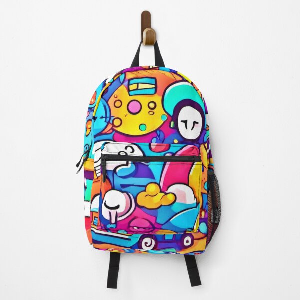 Item preview, Vibrant Playful Cartoon Design designed and sold by Health And Fitness Posts e-Store.