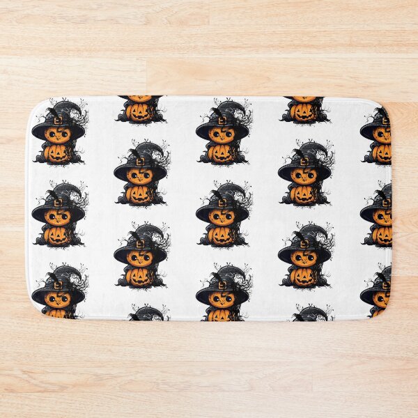 Item preview, Adorable pumpkin witch - who's gonna catch the naughty Halloween folks! designed and sold by Fanatic Nerd.