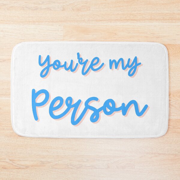 Item preview, You're My Person Blue designed and sold by ZenStitchMotifs.