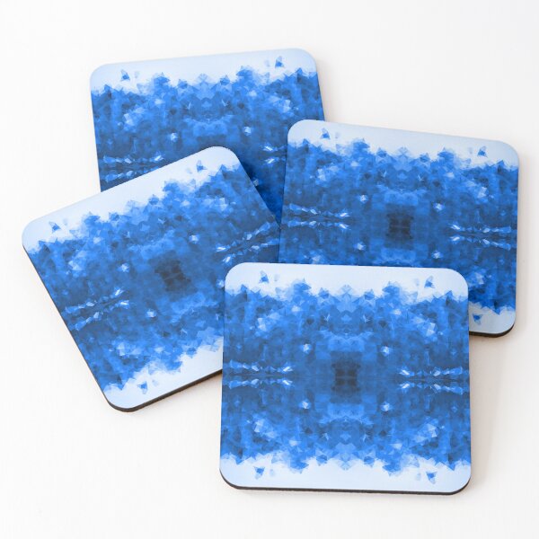 Item preview, Blue square pattern  designed and sold by nogamax.
