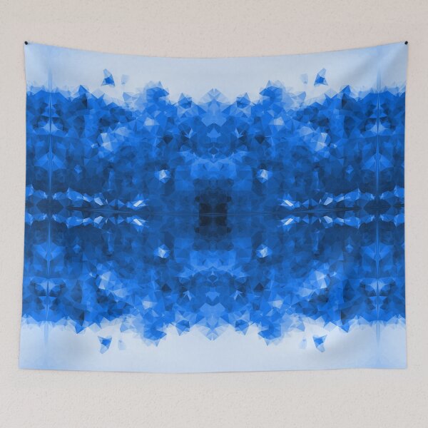 Item preview, Blue square pattern  designed and sold by nogamax.