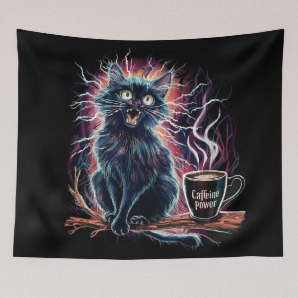 Artikelvorschau, „CAFFEINE POWER“. DIE KRAFT DES KOFFEINS LUSTIG entworfen und verkauft von Obinne.