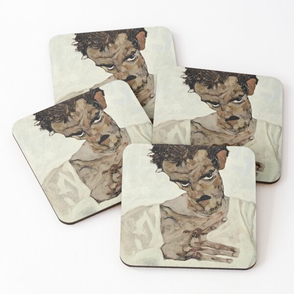 Item preview, Egon Schiele Self Portrait designed and sold by lauriegroh.