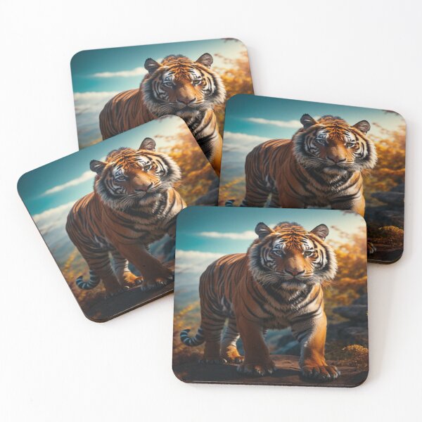 Item preview, Fierce Tiger Majesty designed and sold by Enchanting Art Vista.